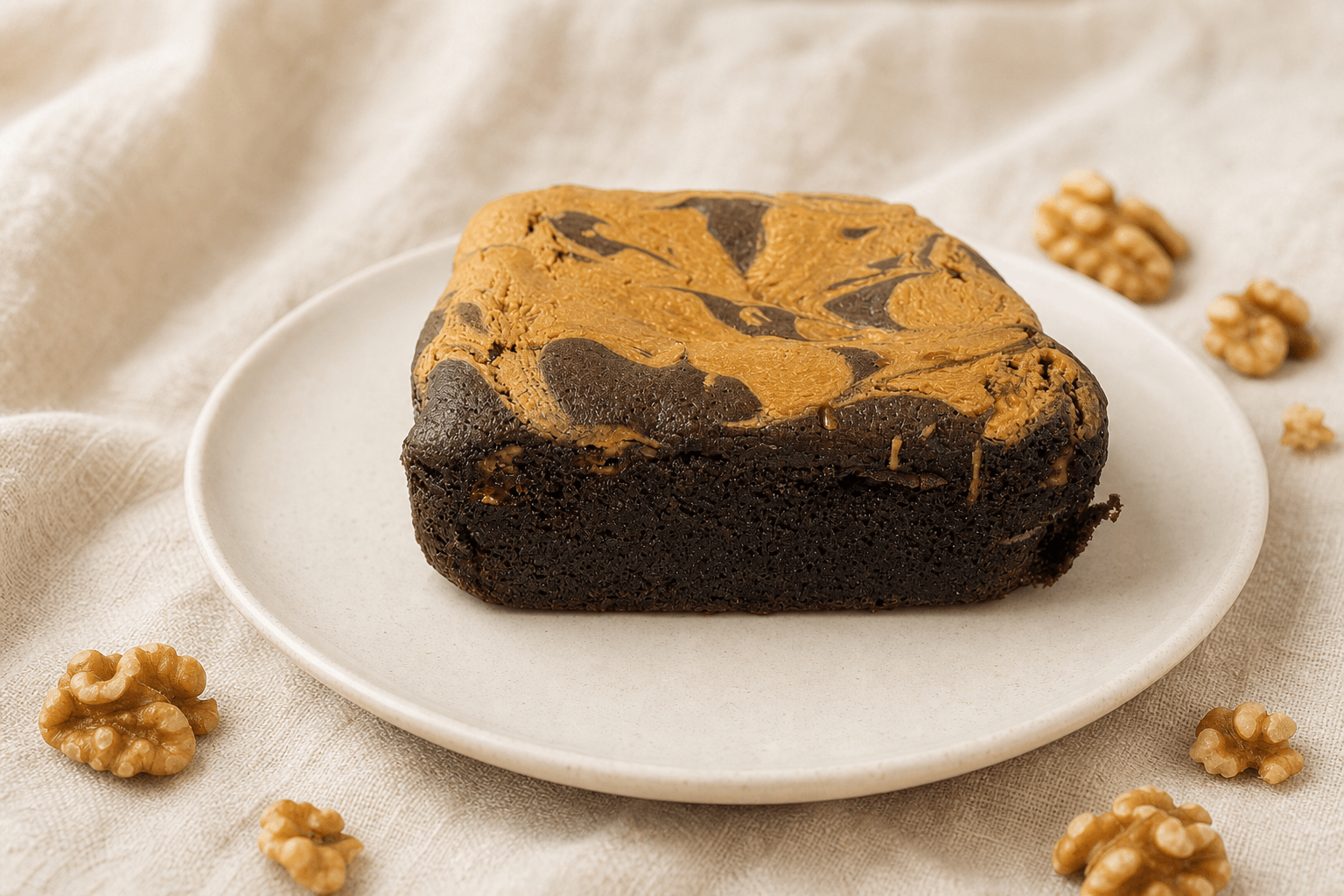 The Akhrot Brownie