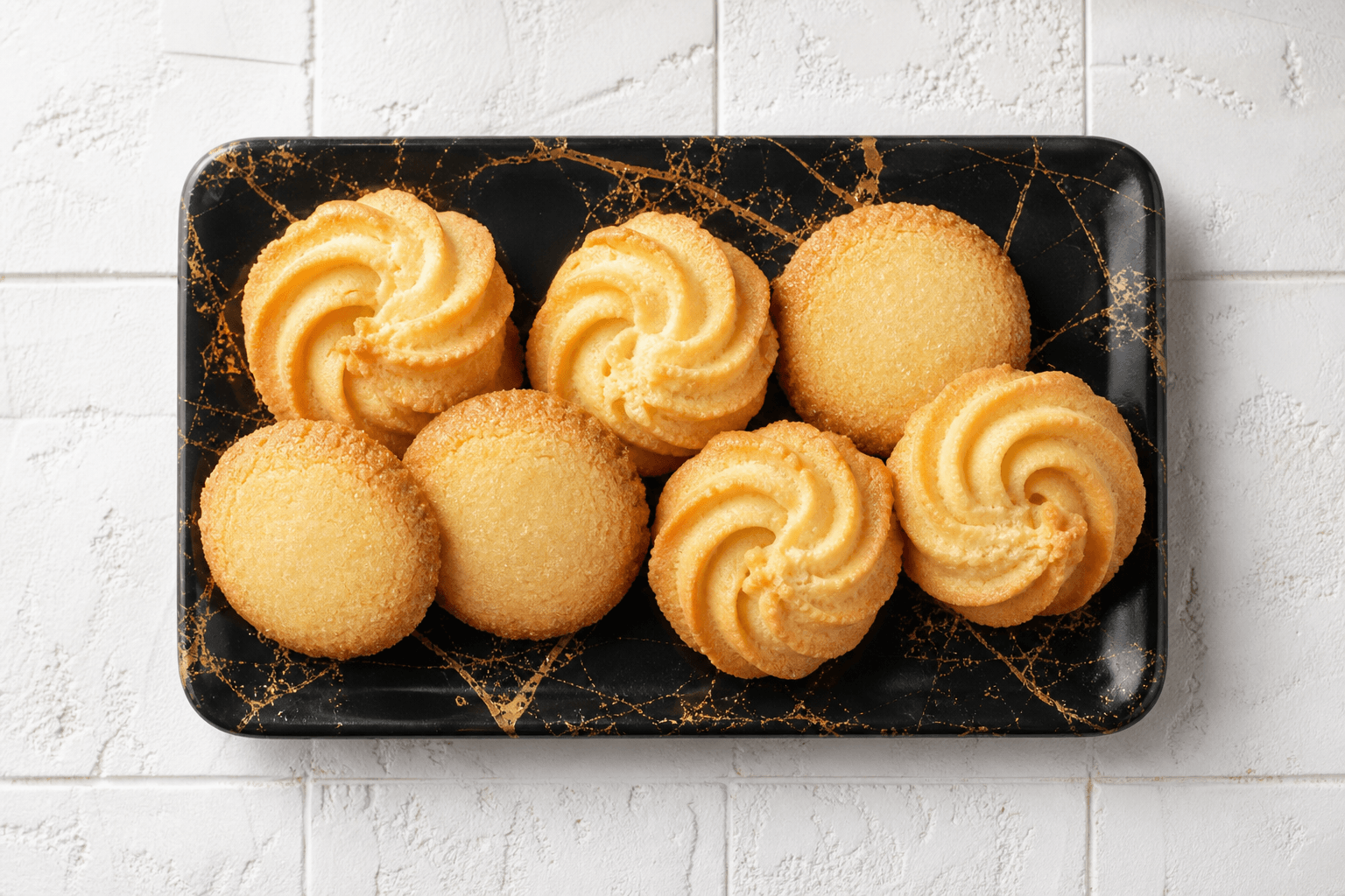 Butter Cookies — cultured butter, vanilla, golden-edged afternoon classic